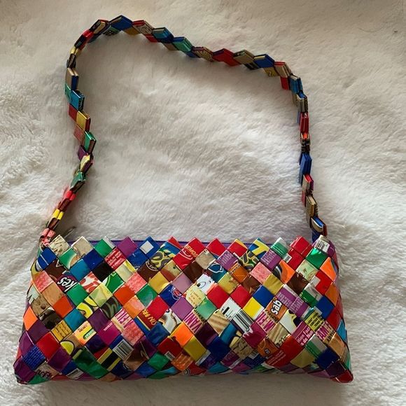Candy and gum Wrapper Custom Handbag - Picture 1 of 6